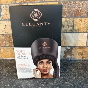 Eleganty Soft Bonnet Hair Dryer Attachment like new
